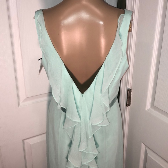 David's Bridal Dresses Davids Bridal Green Dress Nwt 8 Poshmark